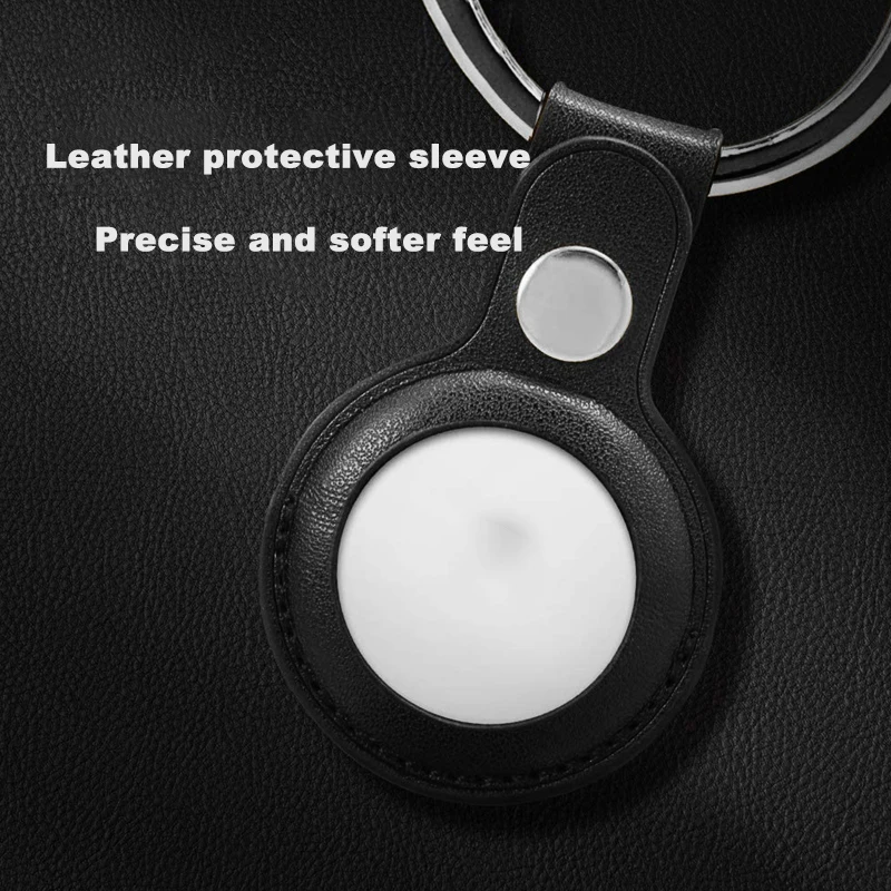 2021 Full Body Protective Waterproof Anti-Scratch Flexible TPU Cover with Portable Anti-Lost Keychain Design GPS Tracker Cases for AirTag Holder - 3 Pack LOHASIC for Airtag Case Clear