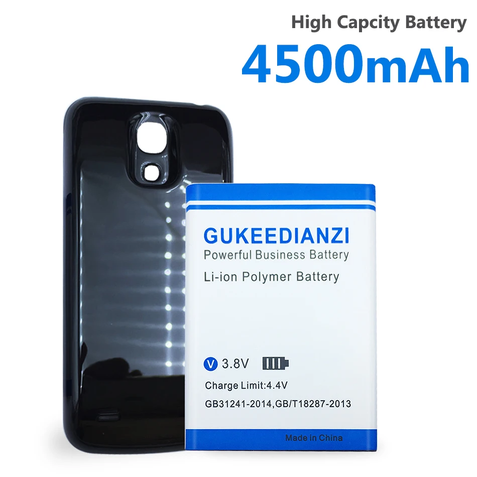 Задняя крышка+ 4500mAh B500AE батарея для samsung Galaxy S4 mini I9190 I9195 I9192 мобильный перезаряжаемый Расширенный аккумулятор