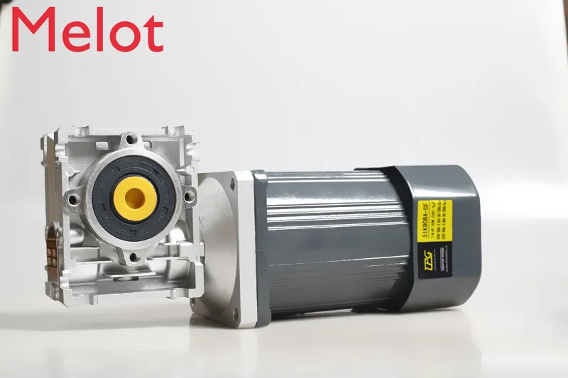 

AC220V 120W RV30 speed motor worm gear reducer right angle motor 5IK120RA-CF + speed governor