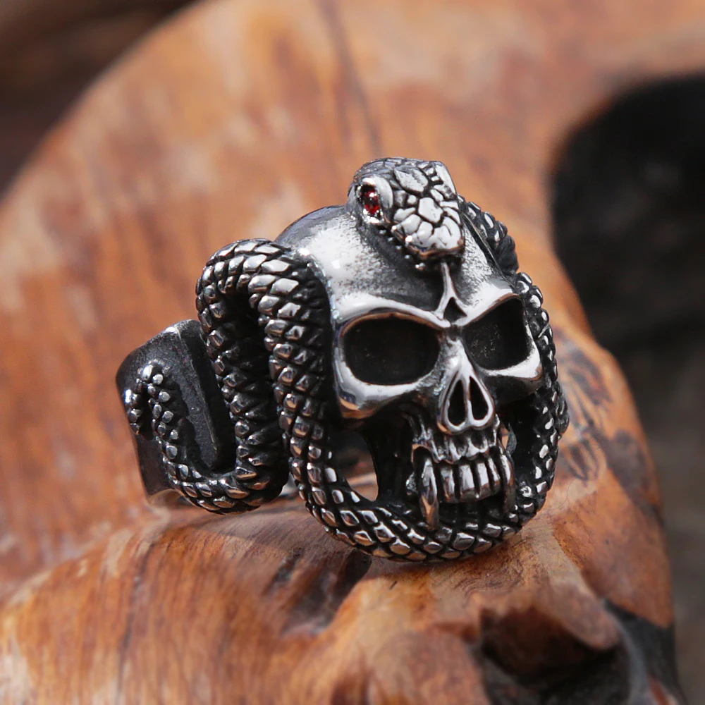 Zapps Gothic 925 Sterling Silver Skull Ring – Zapps Clothing