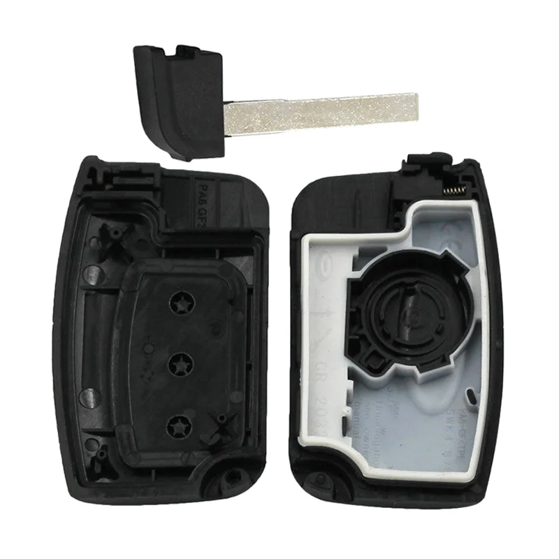 Смарт чехол для брелока KEYECU с дистанционным управлением 3 кнопки Focus Mondeo Galaxy S Max