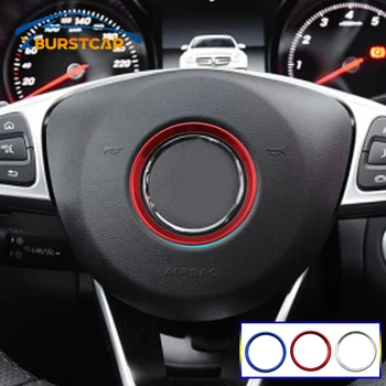 

Xburstcar Car Steering Wheel Circle Ring Trim for Mercedes Benz CLA180 CLA200 CLA 220 CLA 250 CLA260 W123 W124 2015 - 2018