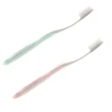 Взрослые нано мягкие щетинки Силиконовые Зубные щётки сменные головки щетки бытовой семьи путешествия набор 094E