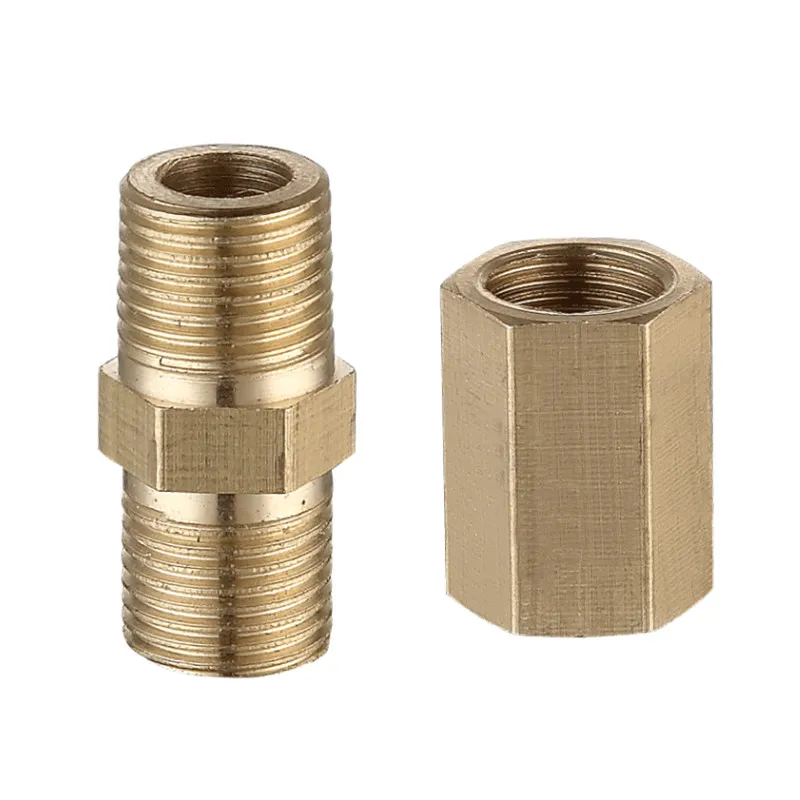 Pipe Fitting Hose Pipe Fitting Pneumatic Plumbing Brass Pipe Fitting Male/Female Thread 1/8" 1/4" 3/8" 1/2" 3/4" 1"BSP Copper Fittings Water Oil Gas Adapter