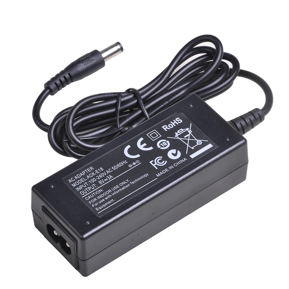 Kits de Carregador Adaptador de Energia Bateria para Canon ca para Substituir Rebel T6s Sl2 Sl3 T7i 750d Fr-800d 77d 20 Ack-e18 Lp-e17 Eos T6i - Image 2