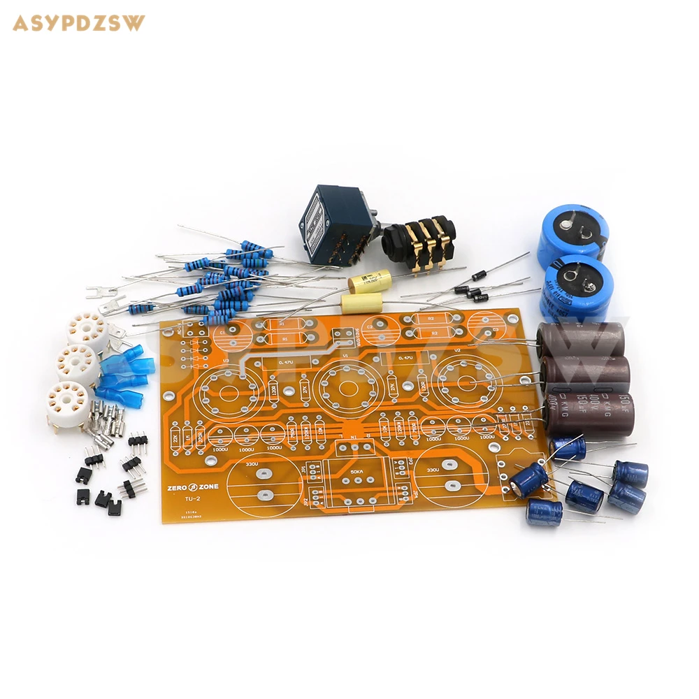 TU 2 WCF Modified 6N2 6N6 Tube headphone amplifier PCB DIY Kit Finished board No tube 
