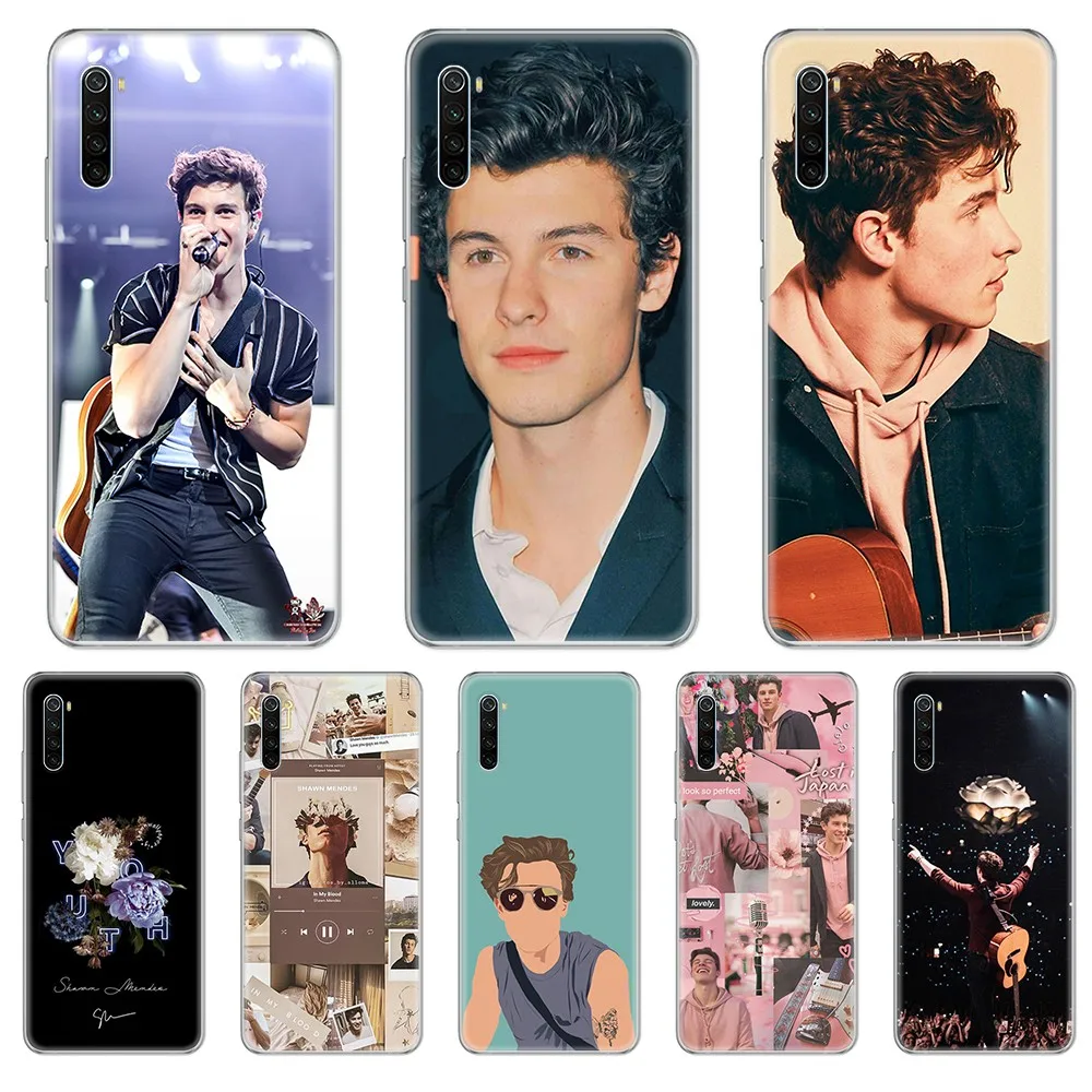Прозрачный чехол-бампер Shawn Mendes Canadian singer для xiaomi Redmi 3S 4A 5A 6A 5 Plus 4X 7 8 8a CC9 K20 Pro K30 |