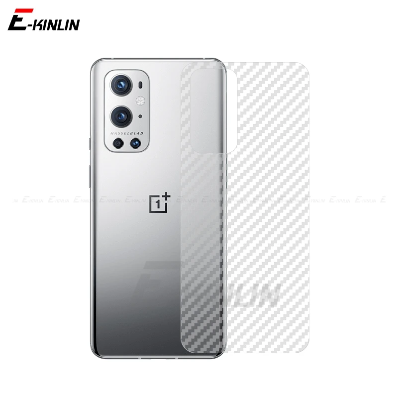 5 шт. 3D защитная задняя пленка из углеродного волокна для OnePlus One Plus 9R 9 8T 7T 7 Pro 5G 6T 6