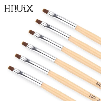 

Art Nail Brush Pens UV Gel Nail Polish Painting Drawing Brushes Flower Design Gel Varnish Extension cleaning Manicure Tools