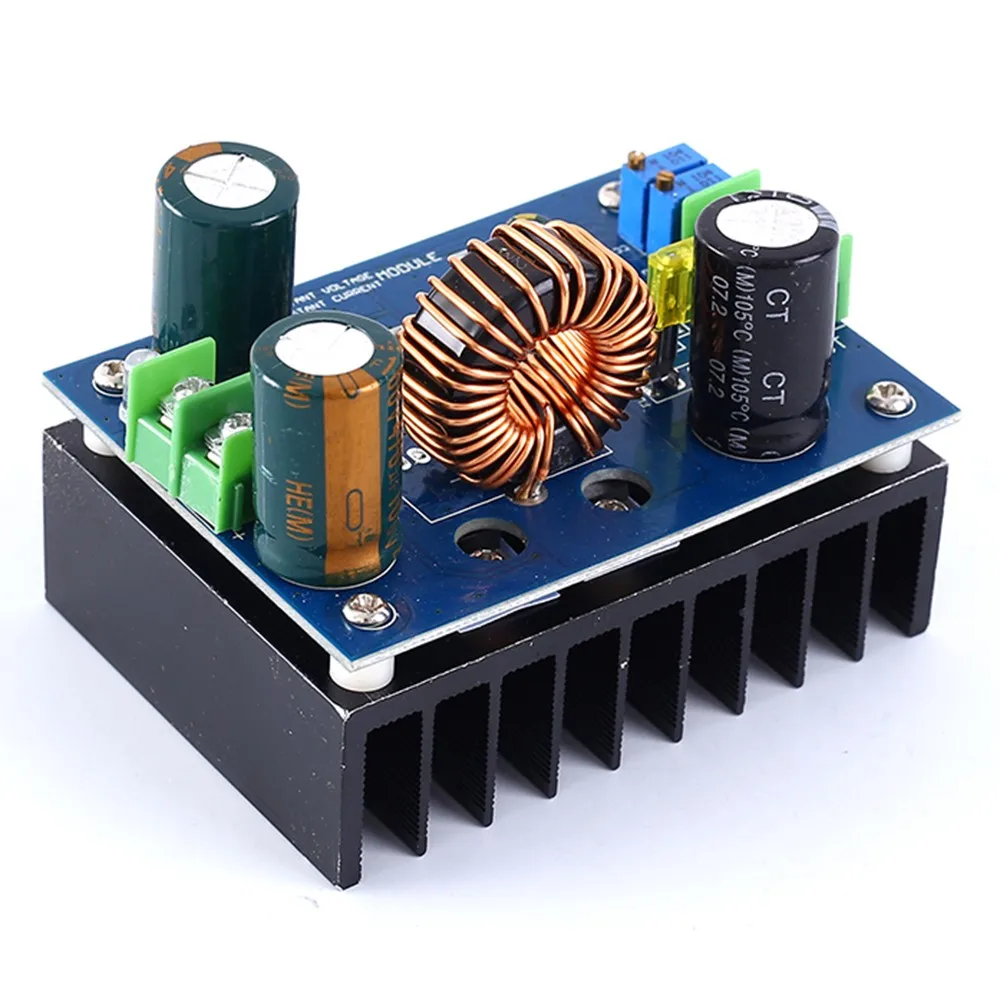 Повышающий преобразователь модуль Boost DC-DC 600W CVCC мощный источник питания Модуль 8 V-60 V-12 V-80 V Поддержка зарядное устройство на солнечной батарее
