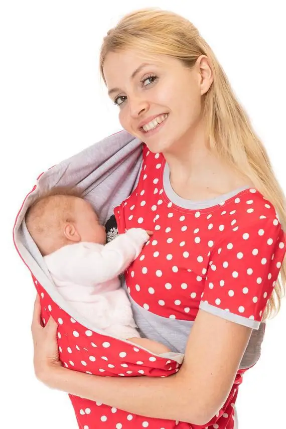 Топ с капюшоном для грудного вскармливания, футболка для кормящих мам+ шарф, Одежда для беременных, Одежда для беременных, летняя одежда для беременных