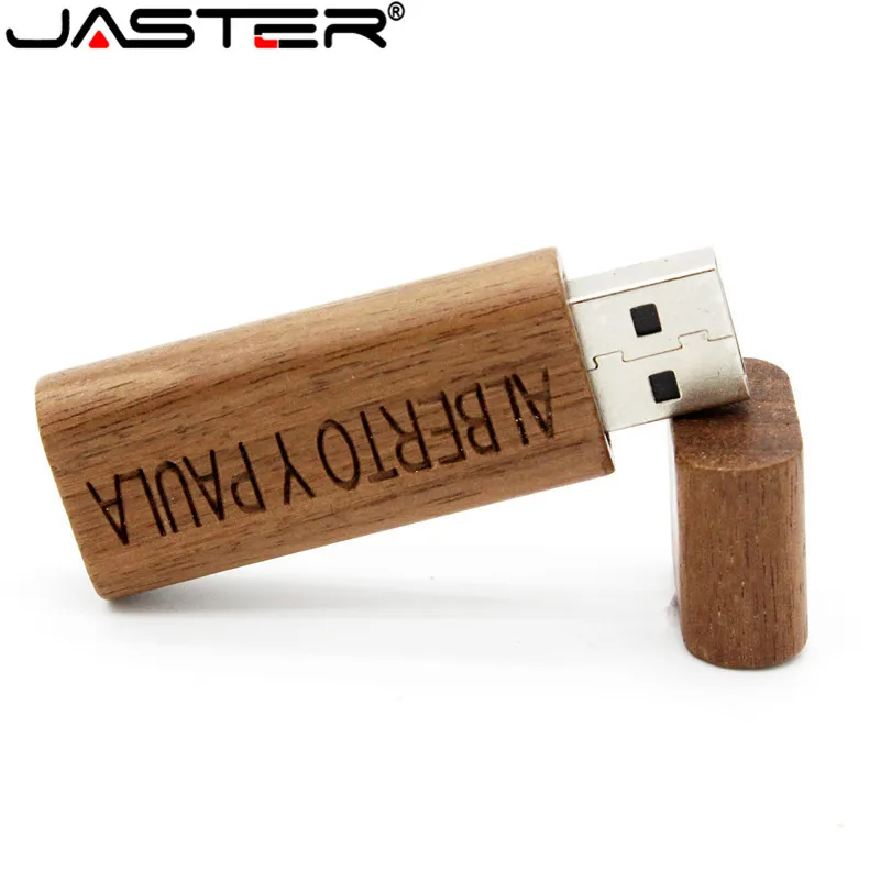 JASTER деревянный бамбук USB флешка флэшки щепы флешки 4 ГБ 8 16 32 memory stick U диск