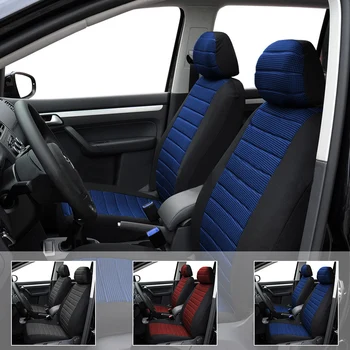 

Simple Car Seat Covers Airbag Compatible Universal Fit Most Car SUV Car Accessories Front Car Seat Protector for Toyota VW