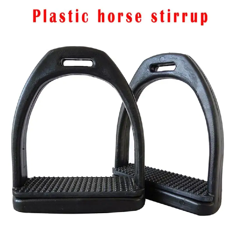 2PCS Children Adults Durable Horse Riding Stirrups 2 Sizes For Horse Rider Lightweight Wide Track Anti Slip Horse Stirrup