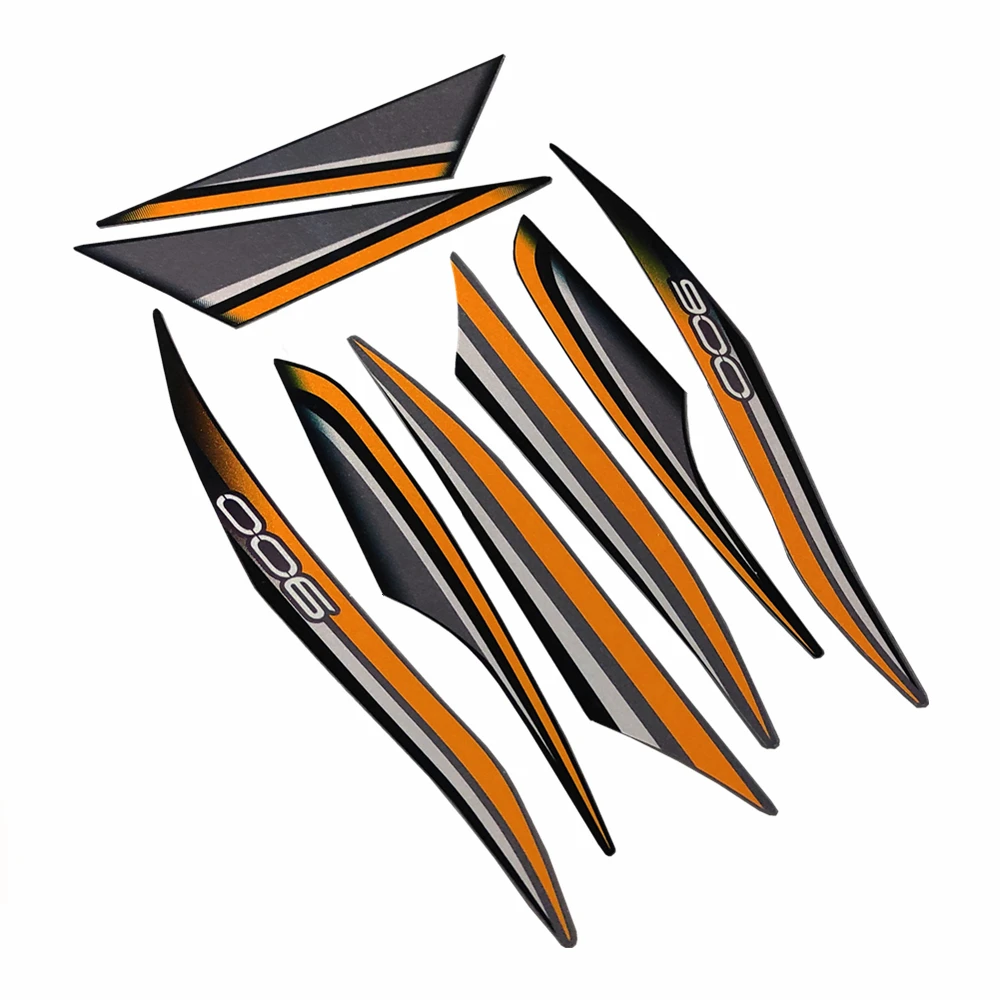 Motorbike Racing Fairing Sticker Decal For Kawasaki Z900 2017 2018 2019 Full Kit New 3M High Quality Sticker Fairing Stickers