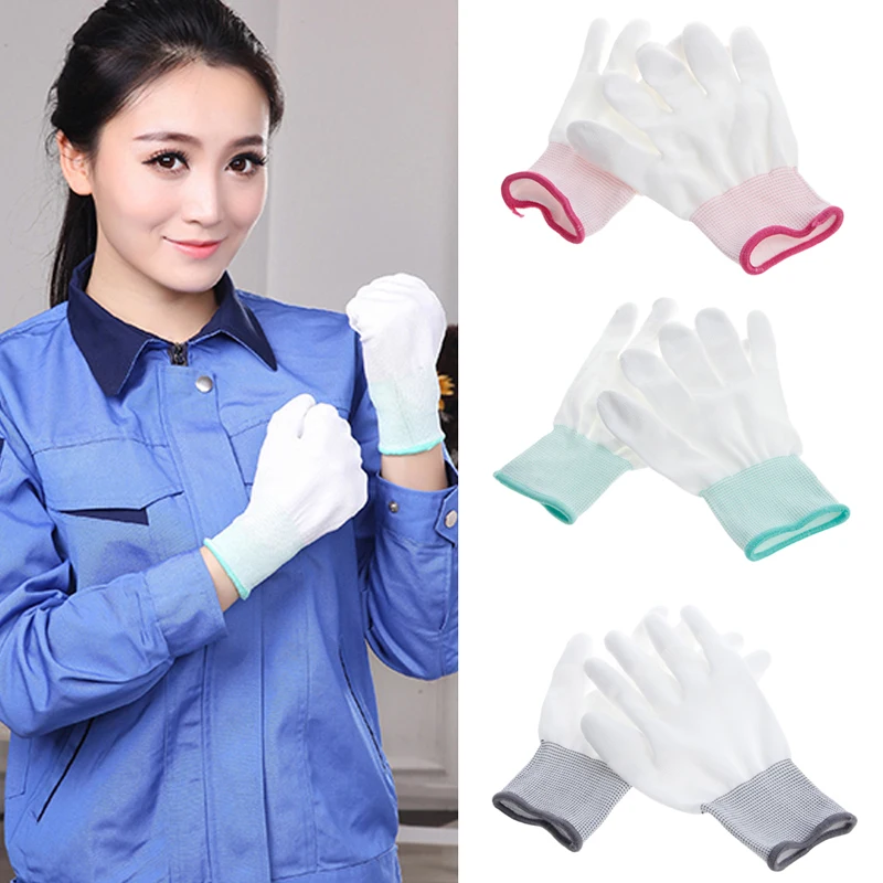 GANT DE CHANTIER,Blue-1 Pair-M--Gants De Sécurité Antidérapants Pour