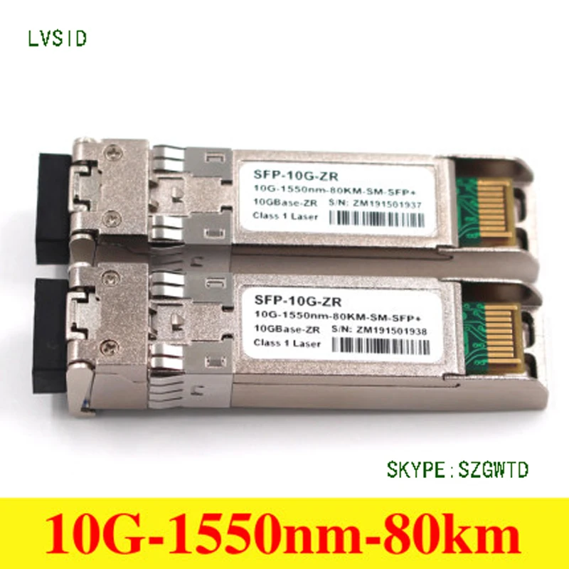 Sfp-10g-zr 10g Sfp+ Zr 1550nm 80km Lc Compatible Huawei Optical ...