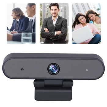 

Full HD 1080p Webcam Network pc Webcam USB Camera Built-in Microphone for Online Course Live Broadcast Video Calling Conference