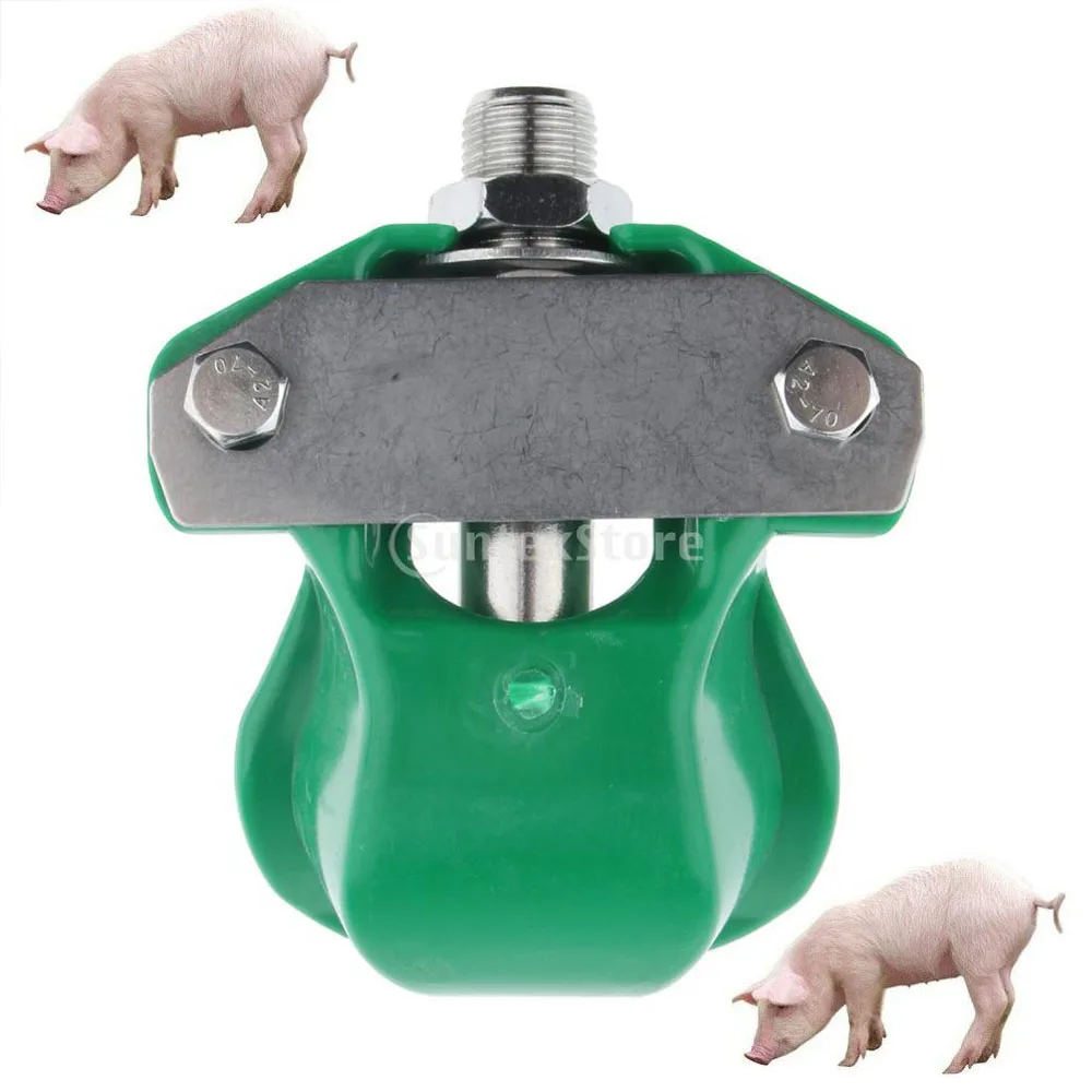 1/2 inch Automatic Drinker Waterer Cups Bowl for Sheep Pig Small Cattle Horses Piglets Livestock Water Drinker