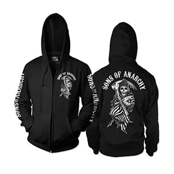 

Sons of Anarchy SOA American Reaper Zipped Hoodie