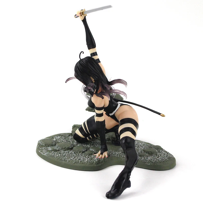 18 см X-men Psylocke фигурка X-Force костюм в стиле ниндзя Статуэтка из ПВХ Коллекционная модель игрушки куклы