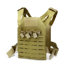 Детский армейский зеленый тактический боевой жилет, защитный жилет для охоты, военных игр, пейнтбола, легкий жилет, жилет для страйкбола