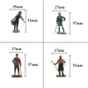 1:32 Model People Farm Villain On Farm for Landscape Railway Layout 4Pcs/set Sand Table Scene 2