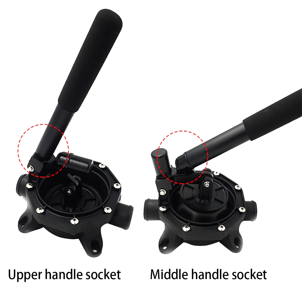 Waste Water Transfer Durable Handle Yacht Professional Marine Boat Accessories Seawater Bilge Pump Manual Metal Fishing
