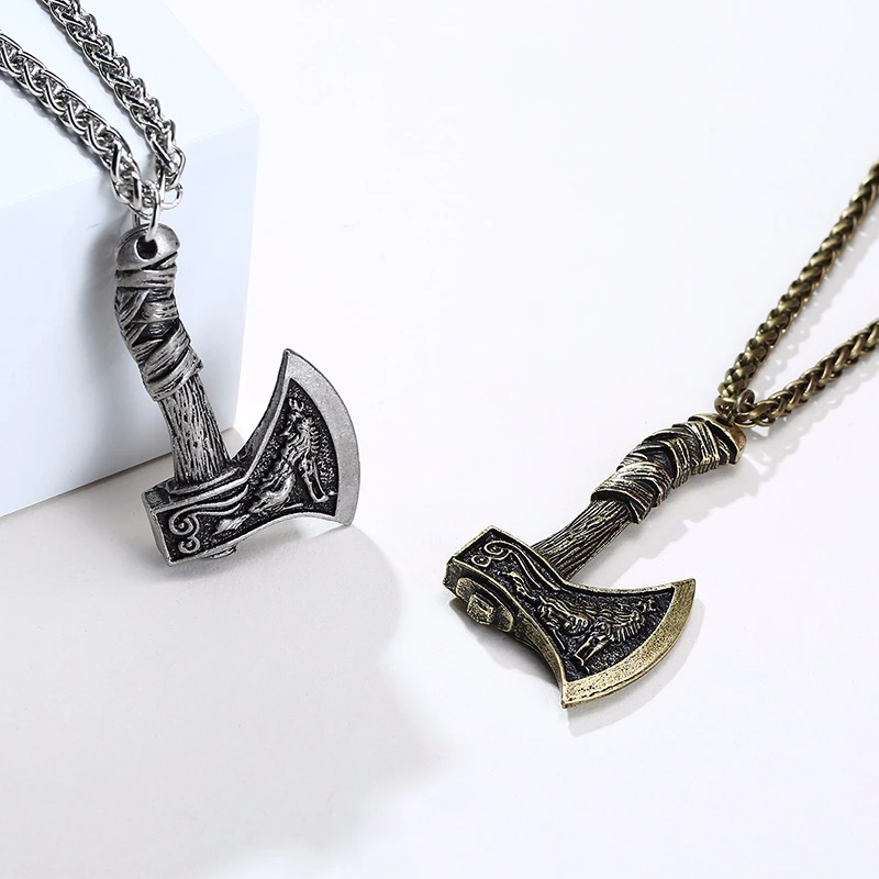 Axe Viking Pendant Viking Jewelry Pagan Jewelry Axe Pendant Lumberjack Gift Viking Pendant Axe Jewelry Viking Amulet Manly Jewelry
