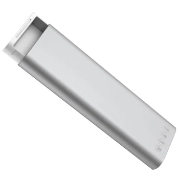 

Metal Stationery Box Portable Pen Case Aluminum Shell Push Switch for School Office