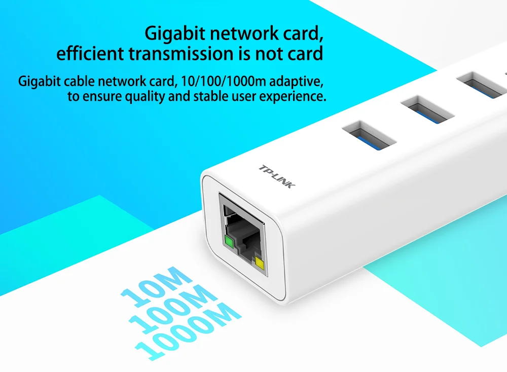 TP-LINK TL-UG313 Внешний USB 3,0 проводной Ethernet сетевой адаптер USB 10/100/1000M Ethernet RJ45 Lan для Windows/MAC/Linux