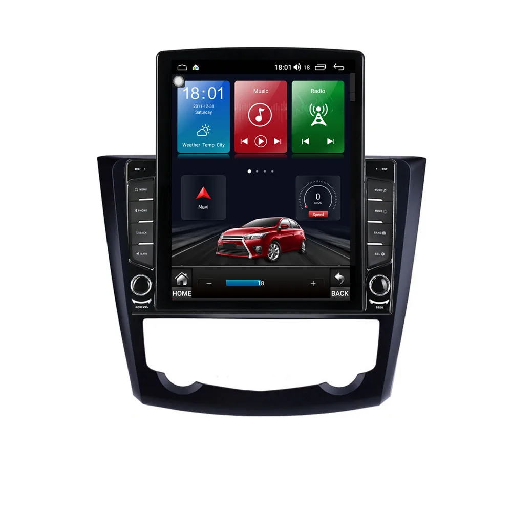 9 7 &quotAndroid 10 1 для Renault Kadjar 2015 2016 2017 2018 2019 Tesla тип автомобиля радио мультимедиа видео