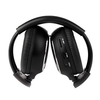 

HQ 4PCS IR Wireless Headphones Headsets for Car DVD Player L Flip Down&Headrest