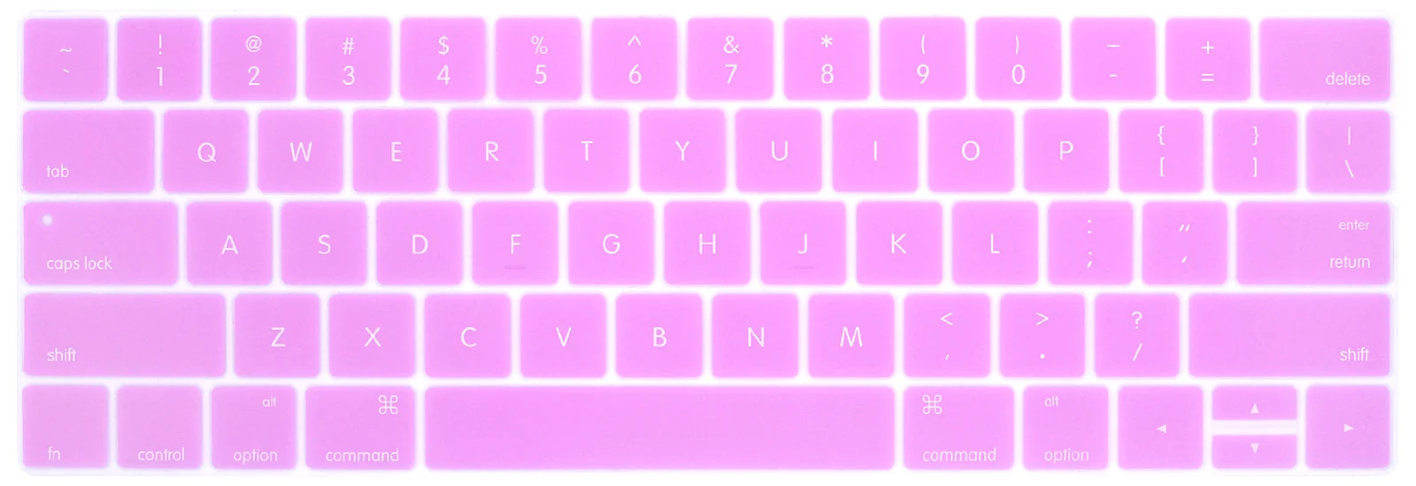 lavender Для Macbook Pro 13,3 ''& Pro 15,4'' с сенсорной панелью Версия США чехол для клавиатуры A1706 A1707 Защита клавиатуры водонепроницаемый чехол - Цвет: lavender