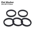 5Pcs M15x2mm Flat