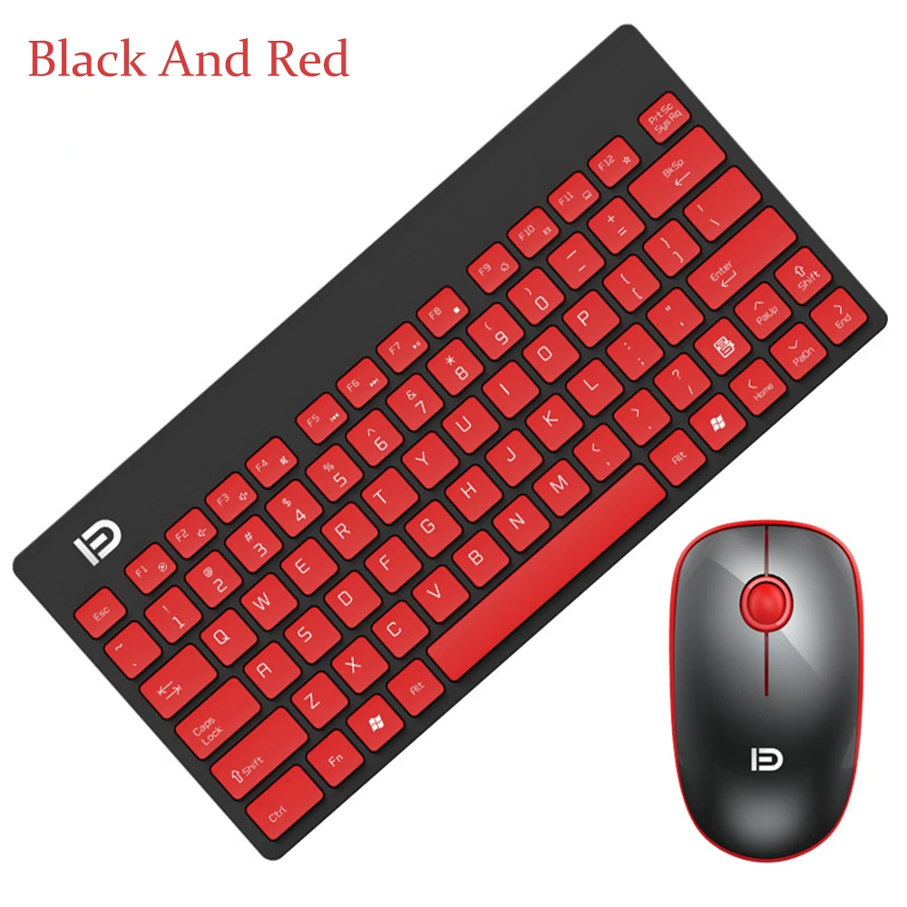 2.4G USB Wireless Colorful Keyboard And Mouse Ergonomic 1500 DPI Gaming keyboard Set For Desktop Laptop PC Computer Macbook