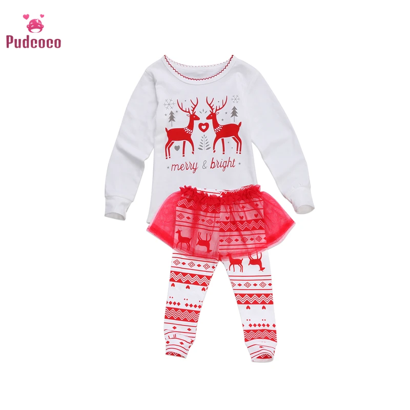 my first christmas pajamas girl