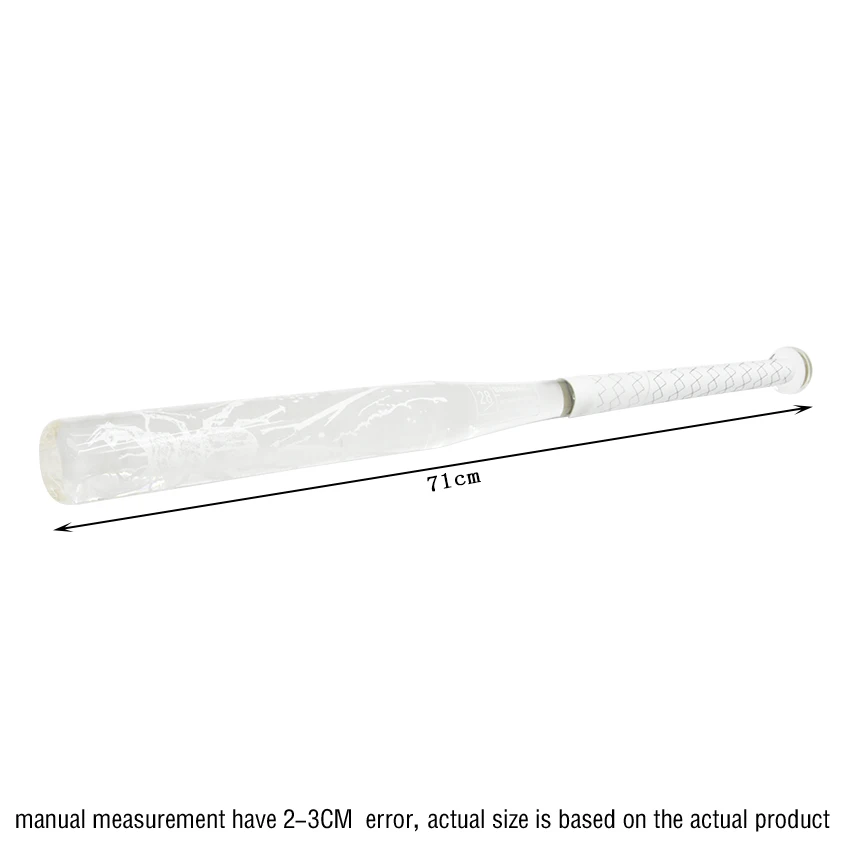 50MMX710MM Crystal Baseball Bat Stick Outdoor Sports Self-defense Weapon Bat Softball Bats Baseball In Car Trunk