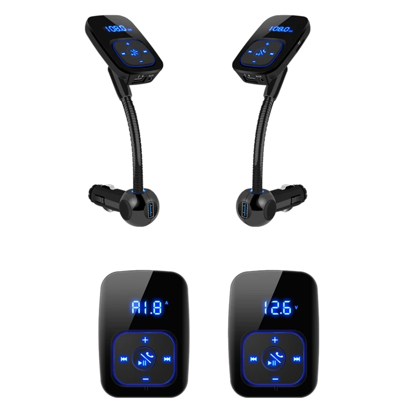 BT006 автомобильный mp3-плеер аудио FM модулятор Bluetooth fm-передатчик Hands-Free автомобильный комплект USB зарядное устройство Поддержка TF карта USB диск