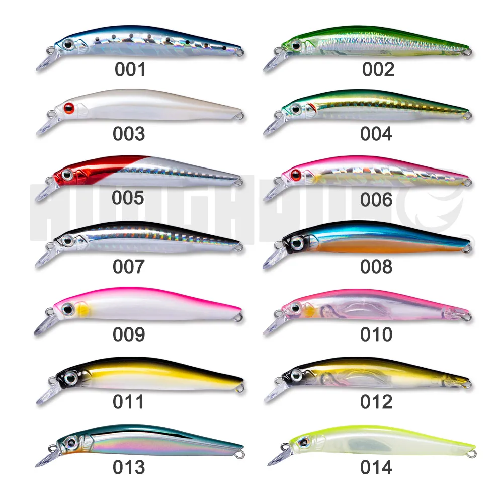 hunthouse artist minnow lure jerkbait fishing trout lure twitch action sea fishing for black bass hard lure 70mm 7g 80mm 8.5g hunthouse artist minnow lure jerkbait fishing trout lure twitch action sea fishing for black bass hard lure 70mm 7g 80mm 8.5g