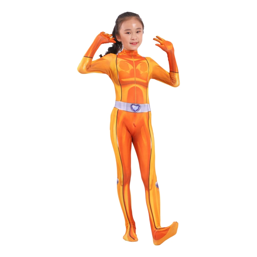 thumbnail image 1 of Disfraz de Cosplay de Totally Spies con estampado 3D 2020 para niñas adultas, disfraz de Halloween de Clover Ewing para mujeres, disfraz de Navidad de Alexandra, 1 of 5