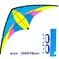 NEW Arrive 48 Inch Professional Dual Line Stunt Kite With Handle And Line Good Flying Factory Outlet 1