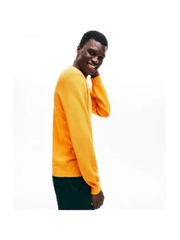 

Jersey Lacoste fabric structure with round neck