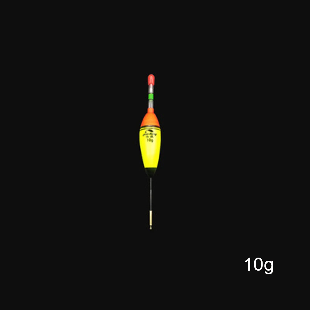 5/8/10/15/20/30/40g Plastic EVA Luminous Eva Foam Float Long Vertical Night  Lighting Fishing Floats Bobber Light Stick Bobber