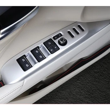 

For Toyota Camry 70 V70 Xv70 2018 2019 Car Window Glasses Lift Button Cover Switch Frame Trim Panel Cover Trim Sticker