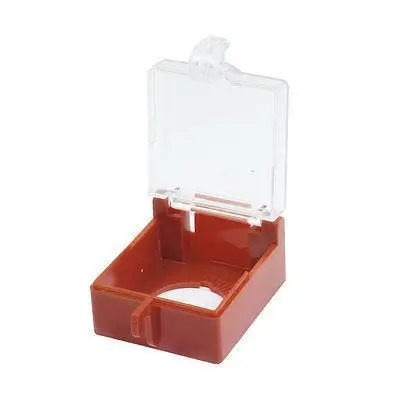 

Emergency Push Button Switch Red Clear Protector Cover 22mm