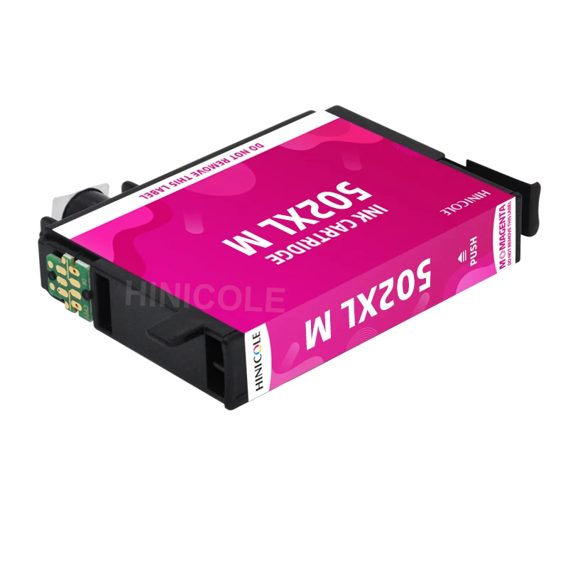 Hinicole-cartuchos de Tinta para Epson Compatíveis para Epson 502 xl Expression Home Xp5105 Xp5100 Xp5105 Xp5100 Wf2860 Wf2860dwf 502xl - Imagem 5