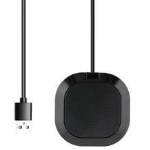 Usb Plug Computer Tabletop Omnidirectional Condenser Boundary Conference Microphone For Recording,Gaming,Skype,Voip Call boya by pm700 usb condenser microphone with flexible polar pattern for windows and mac computer recording interview conference