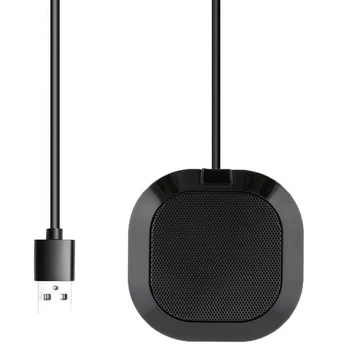 

Usb Plug Computer Tabletop Omnidirectional Condenser Boundary Conference Microphone For Recording Gaming Skype Voip Call