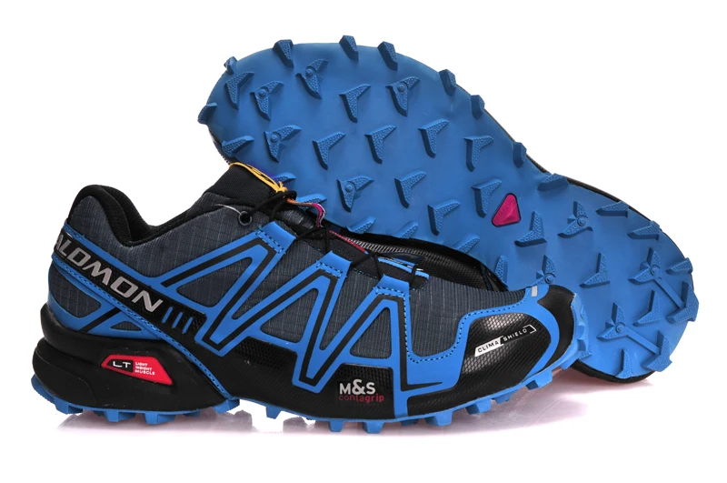 Salomon speed cross 3 Спортивная Уличная обувь Zapatillas Спортивная обувь speed cross 3 Мужские дышащие кроссовки для фехтования европейские размеры 40-46